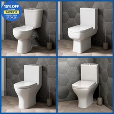 Close Coupled Bathroom Toilet