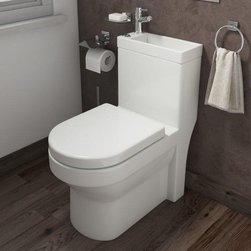 Close coupled toilet - in,