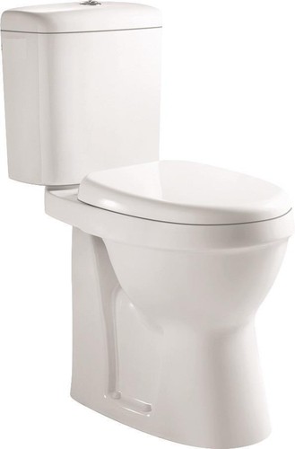 Bathroom toilet close coupled - bathroom,