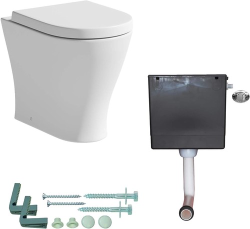 Back wall toilet - to, wc