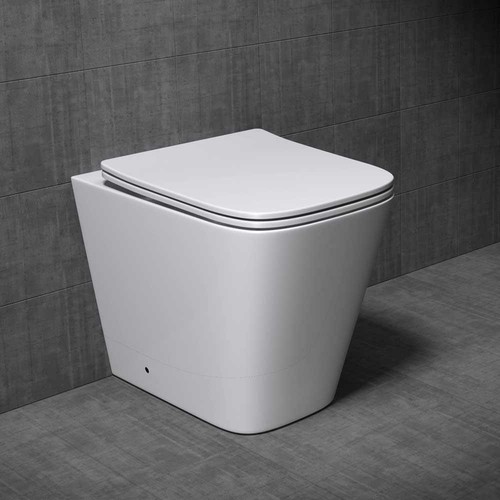 Bathroom toilet pan back - toilet, to