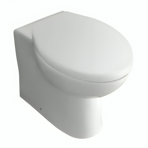 Cheap back wall toilet pan - back,