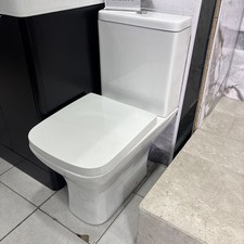 White Ceramic Square Modern