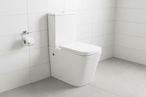 Modern rimless back wall - rimless, to