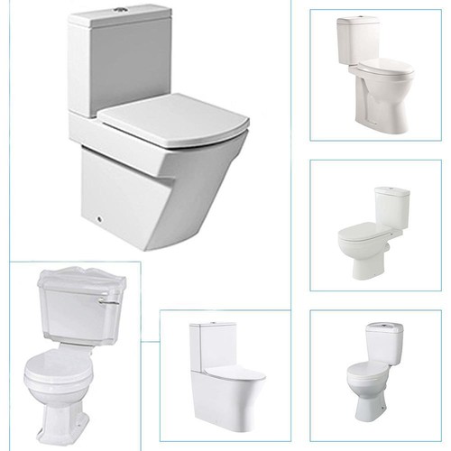 Bathroom toilet close - bathroom, coupled